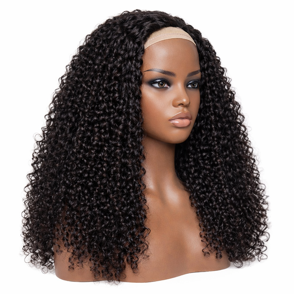 Luxury Burmese Flip Over Half Wig