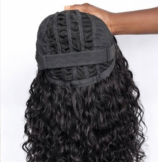 Luxury Raw Indian Flip Over Half Wig