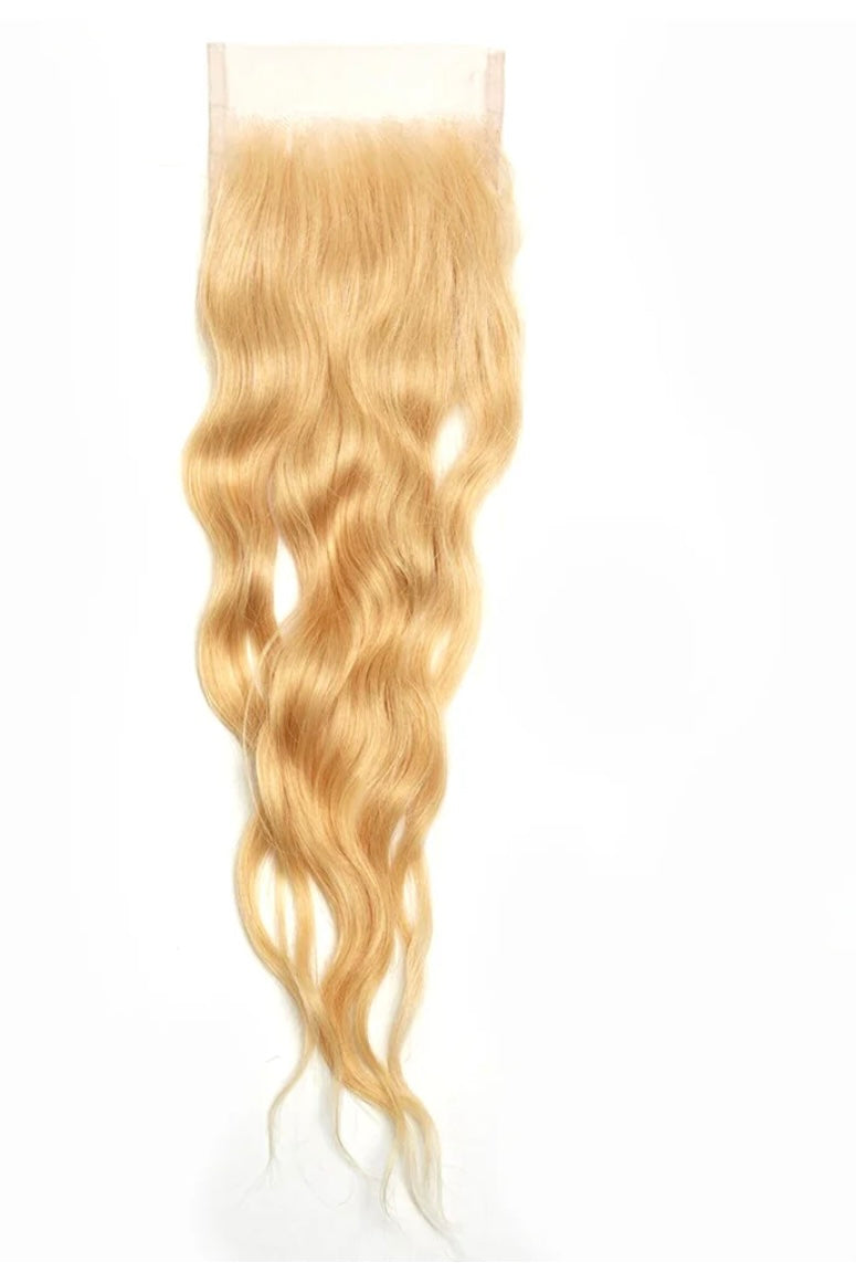 Cambodian Wavy Lace Closure 5x5