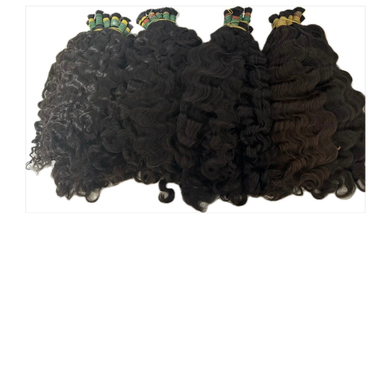 Bulk hair ( no weft)