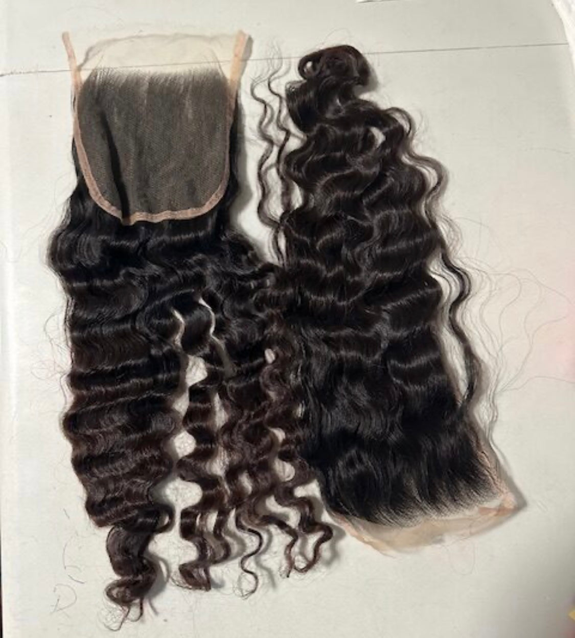 Cambodian curly lace closure 5x5