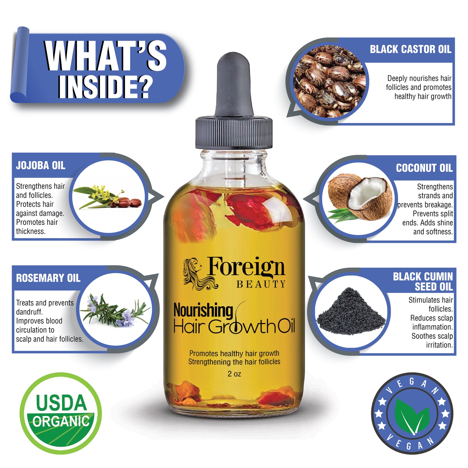 Nourishing Healthy Hair Growth Oil