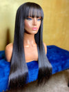 24” Lace closure unit with bangs