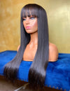 24” Lace closure unit with bangs