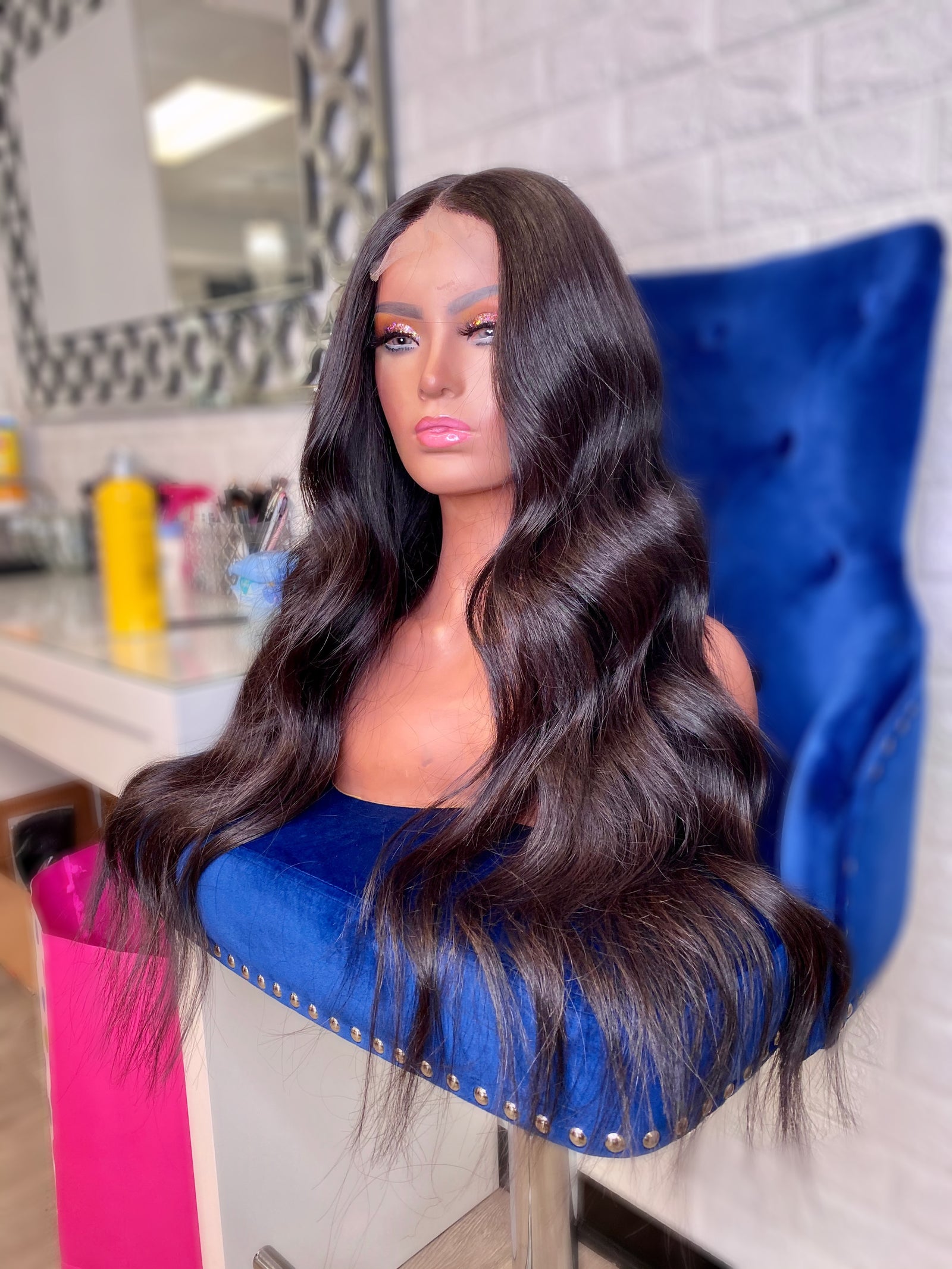 Cambodian Wavy 22” Lace Closure Unit