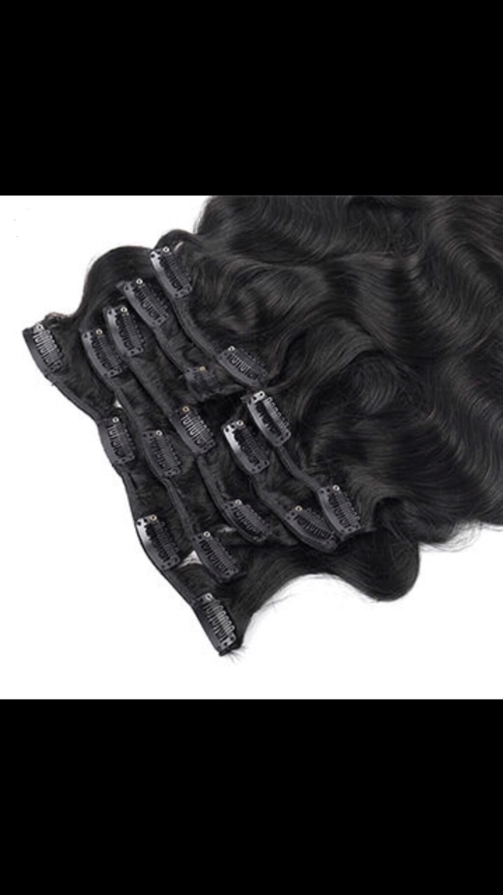 Cambodian Wavy Clip In Hair Set